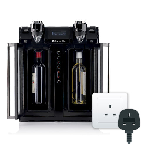 Maitre de Vin® 智能双温餐酒机 | 多功能餐酒机 | 迷你酒柜 | 红酒保存|美酒品尝 | 家居酒柜